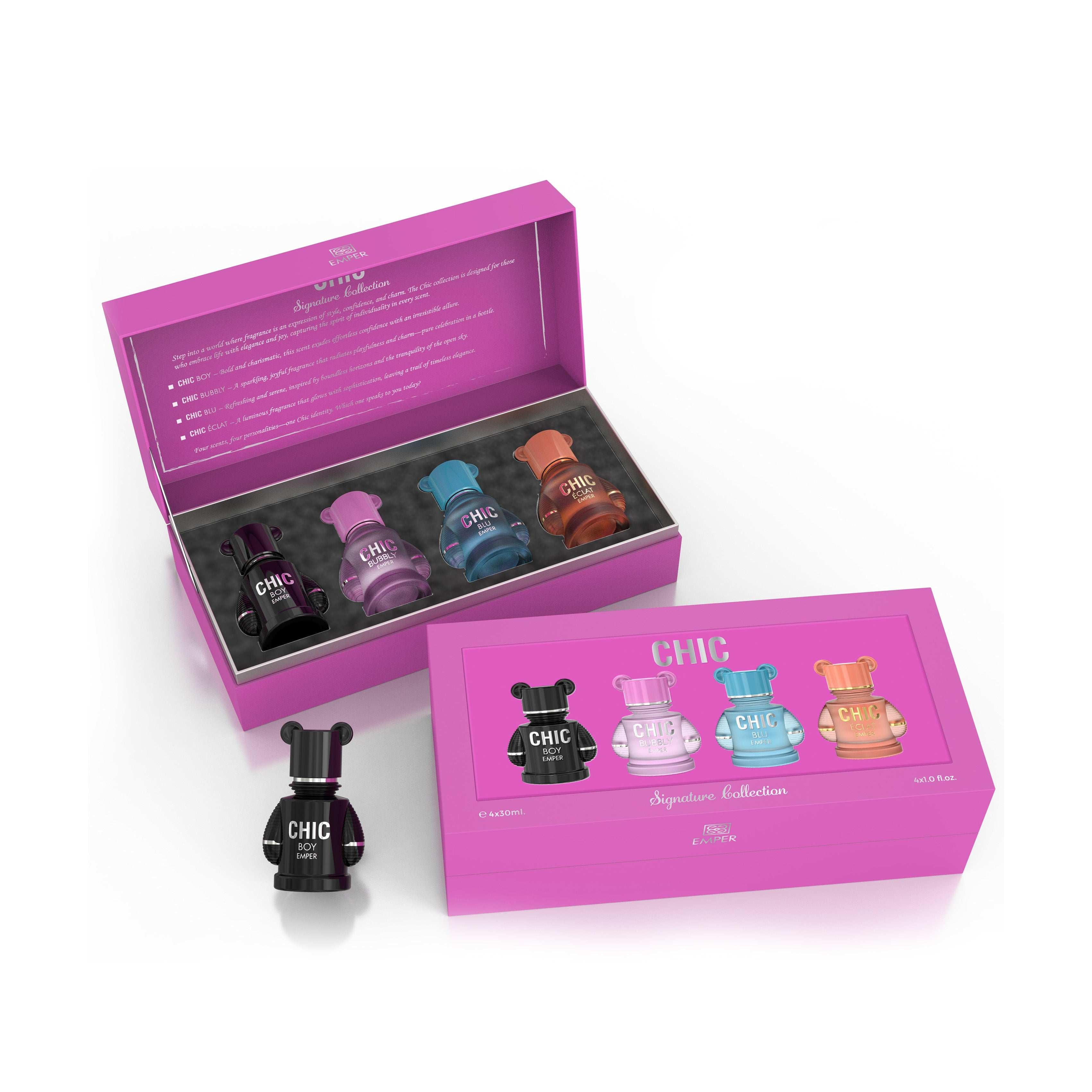 Chic Signature Gift Set (4 in 1) - Emper Perfumes