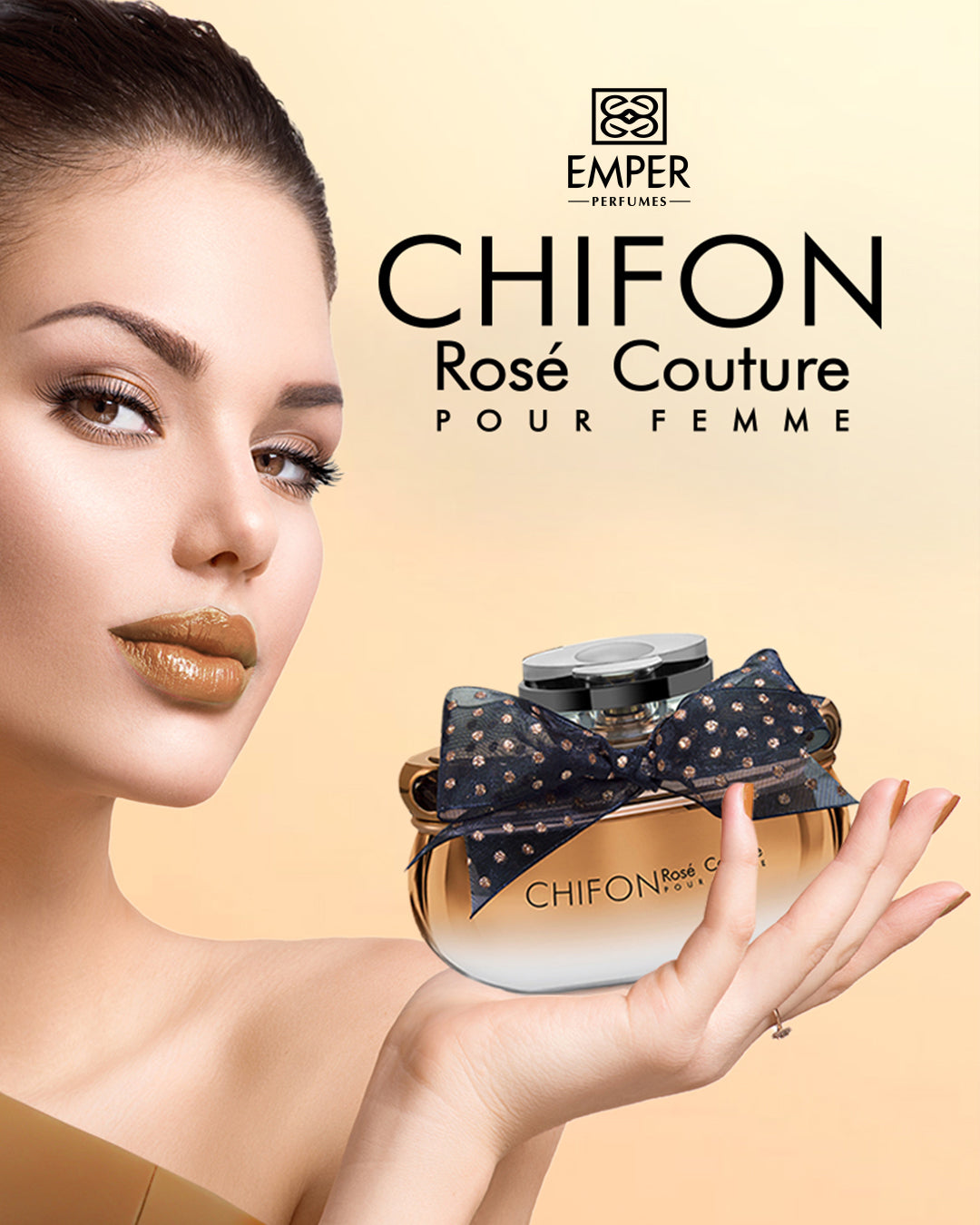 Chifon Rose Couture