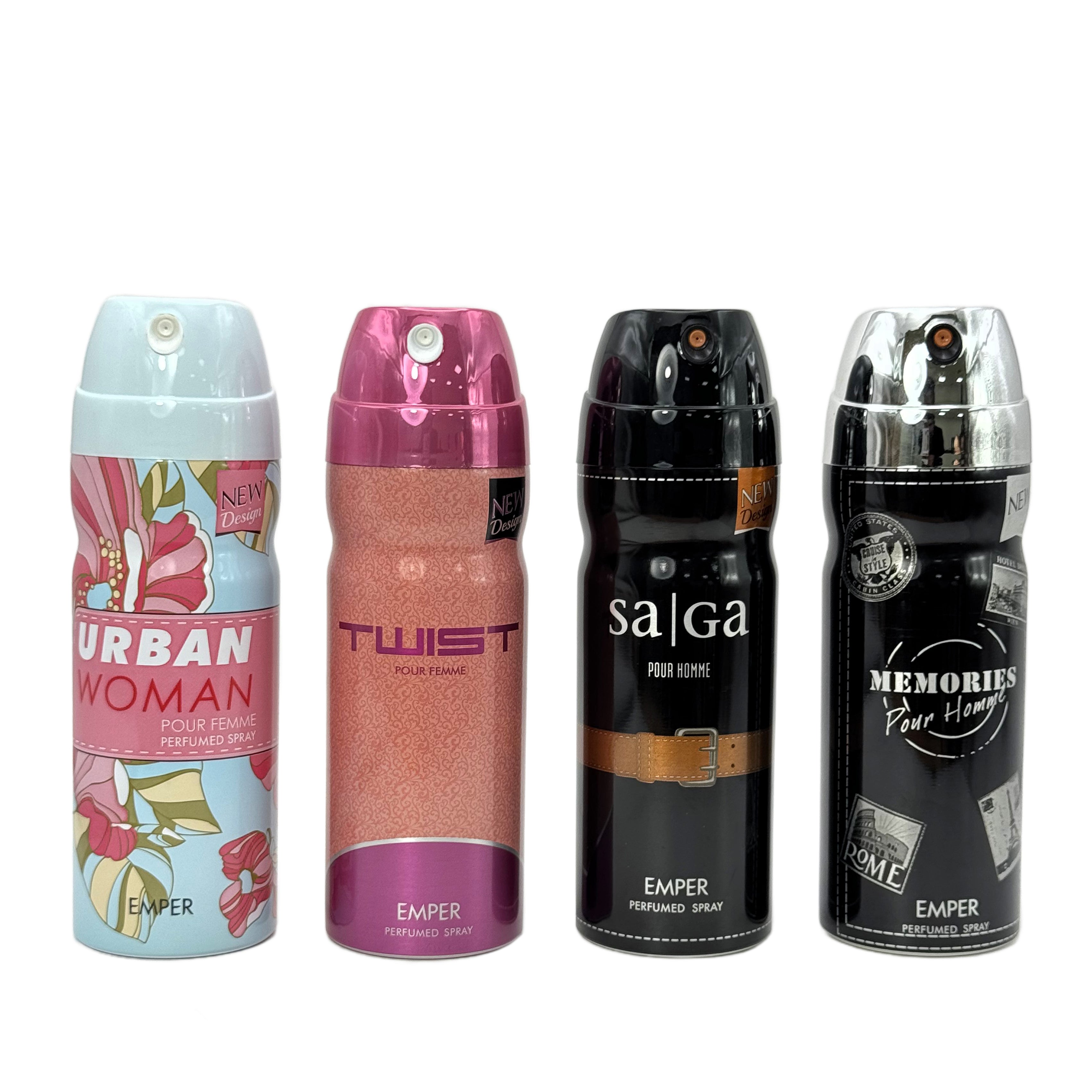 Set of 4 Deodorants (Random)