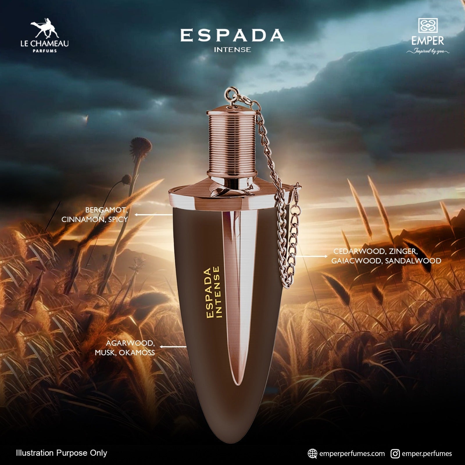 Espada Intense - Emper Perfumes