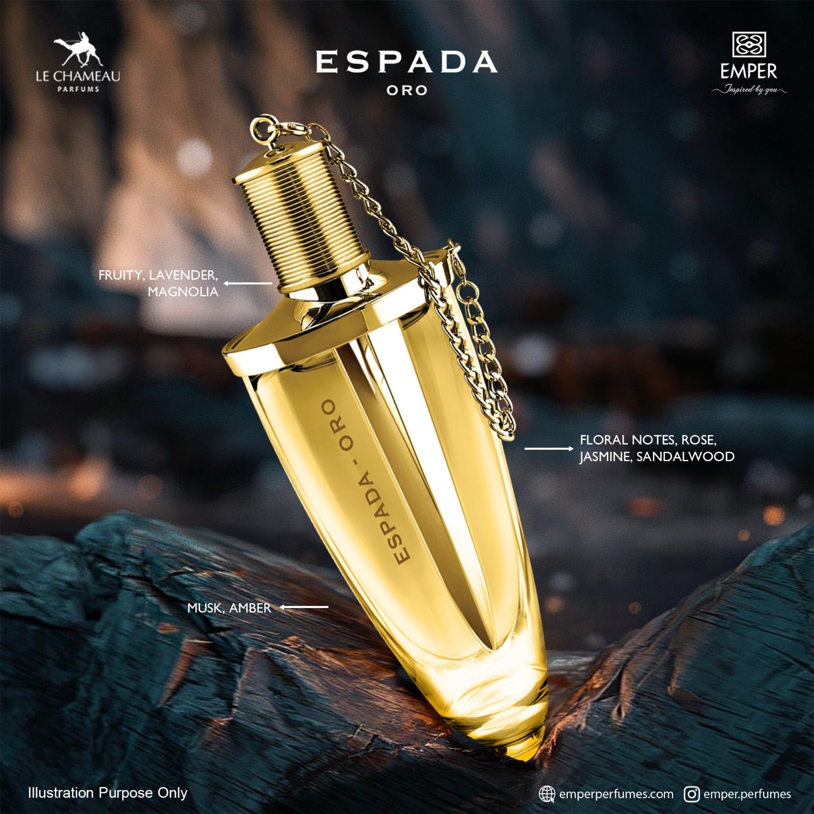 Espada Oro - Emper Perfumes